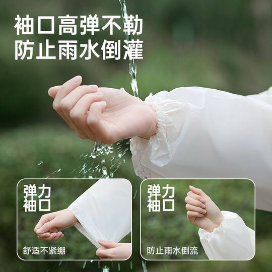 一次性雨衣长款全身防暴雨成人儿童加厚便携户外旅行登山徒步雨披