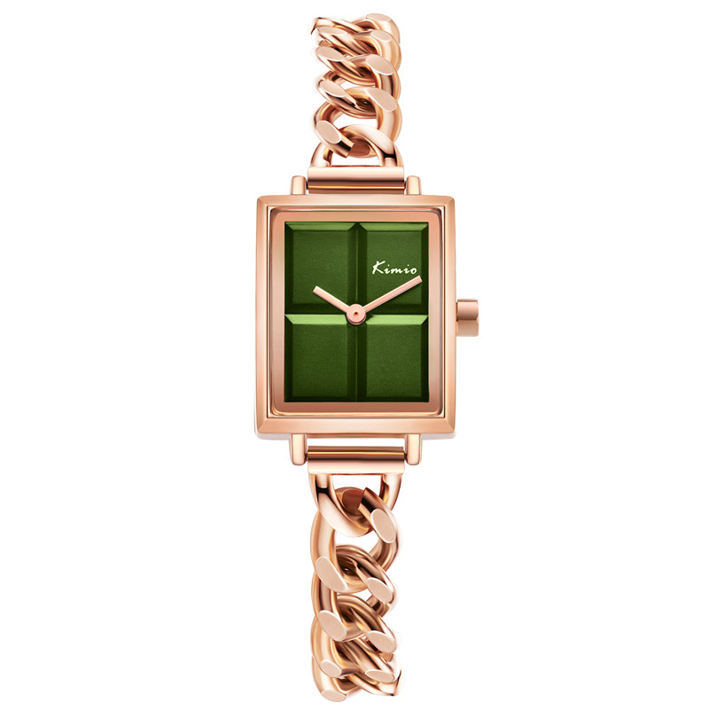 女士女学生简约气质ins风森系手表 金米欧惠朋国产腕表