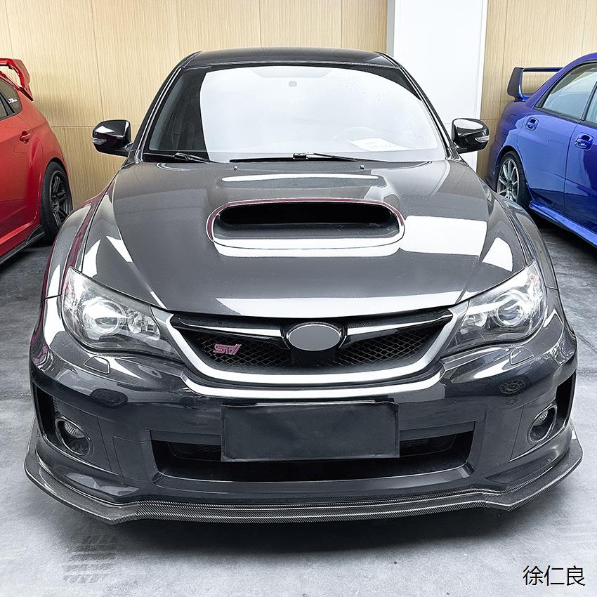 适用速霸陆翼豹 STI Subaru WRX STI 2011-2014前杠前铲前唇改装 - 图0