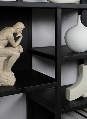 树脂装饰简约现代书房组合摆件