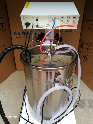静电喷涂机手动喷塑机自动喷涂设备喷粉机高压发生器静电喷枪 - 图0