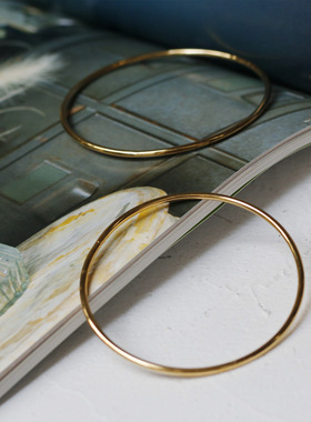 简约一根线手镯细款窄版纤细手环