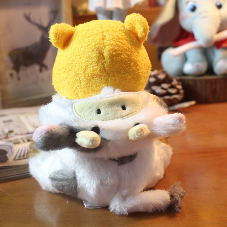正版牛年限定噗噗维尼熊乳牛玩具公仔圣诞节礼物生日女生玩偶公仔,淘宝优惠券,粉丝福利购,淘宝优惠卷