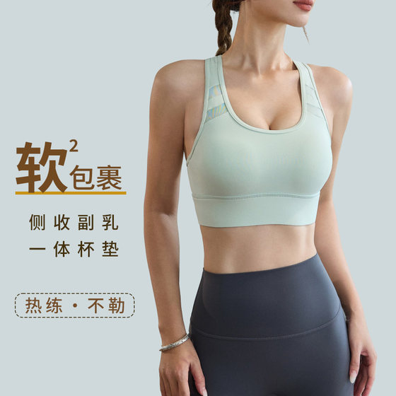 DCW High Strength Sports Bra Shockproof Big Breast Yoga