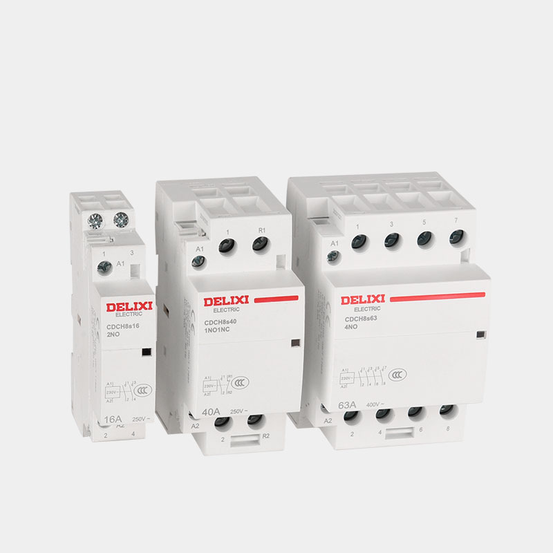 德力西20/25A家用电气CDCH8S2常开2常闭220v导轨式接触器240V - 图3