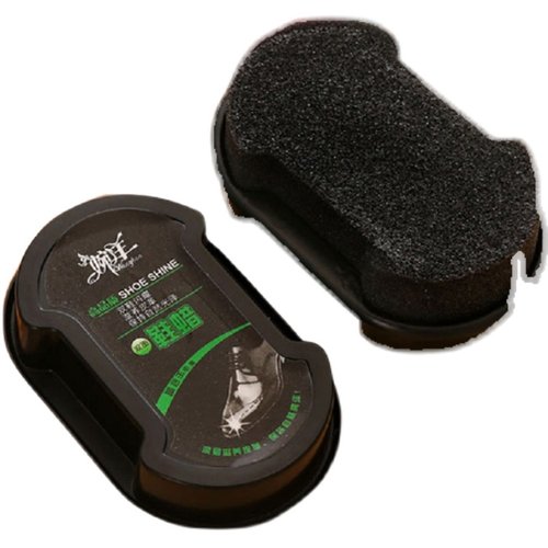 海绵鞋蜡擦鞋神器鞋刷二合一橡皮擦鞋油专用布擦皮鞋无色通用家用 - 图3