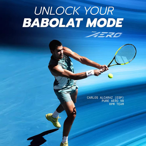Babolat百宝力网球拍2026新款阿尔卡拉斯PA专业百保力Pure Aero - 图0