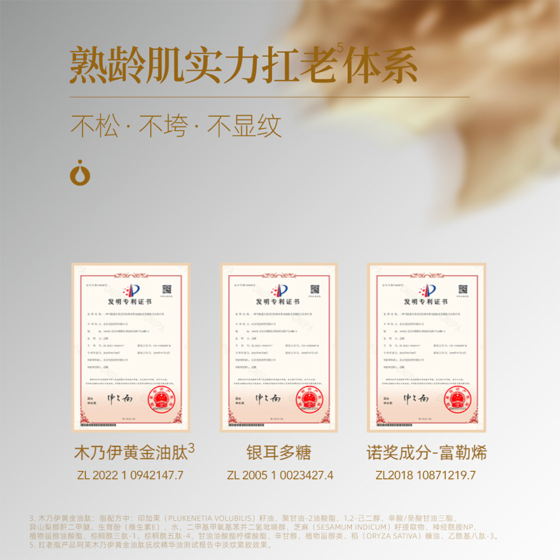 【新品黄金丸】阿芙木乃伊黄金油肽抚纹胶囊精华油21粒 淡纹紧致 - 图2