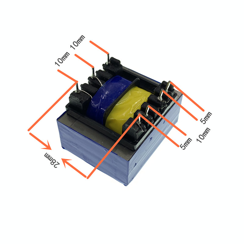 抽吸油烟机电源插针变压器EI41-24004002X 双12V200mA220V转双12V - 图1