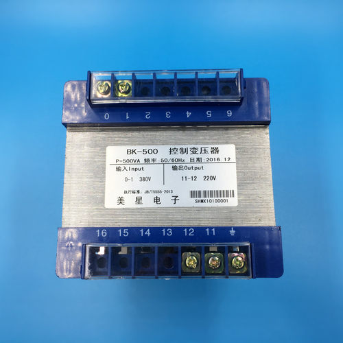 控制变压器 BK-500VA 380V转220V 2.27A 单相隔离干式变压器 纯铜 - 图2