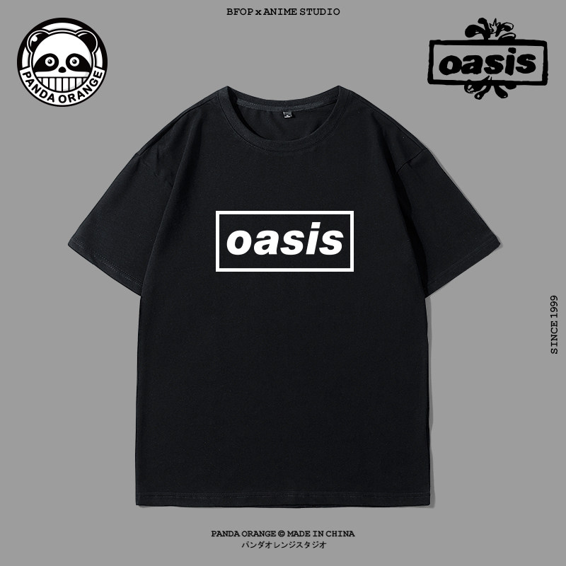 oasis摇滚短袖david bowie t恤 唐零T恤