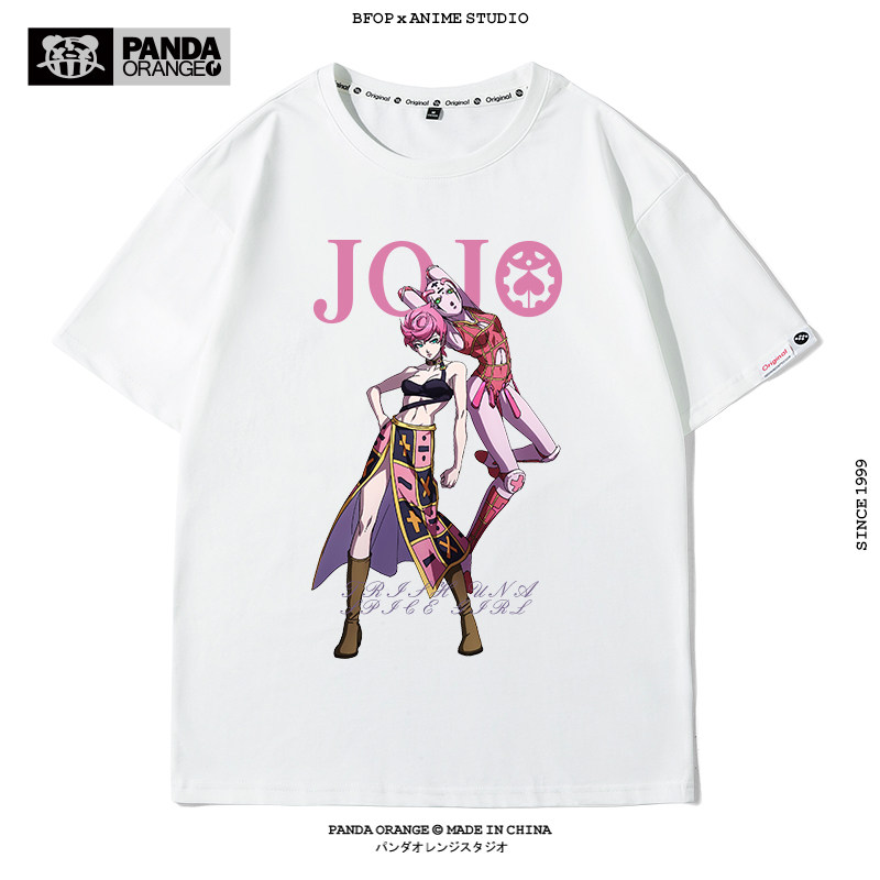 jojo的奇妙冒险联名黄金之风t恤 唐零T恤