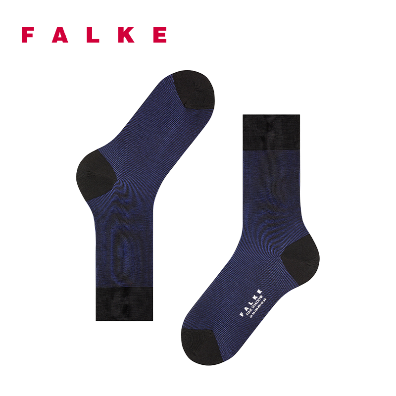 falke鹰客fine shadow细条纹男袜 falke短袜/打底袜/丝袜/美腿袜