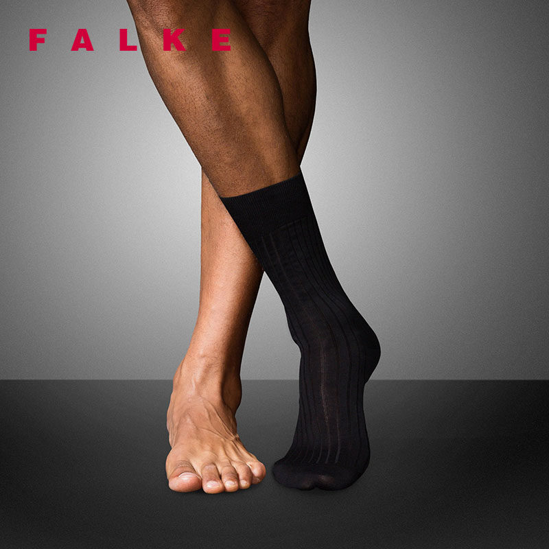 falke德国进口棉豪华商务绅士男袜 falke短袜/打底袜/丝袜/美腿袜