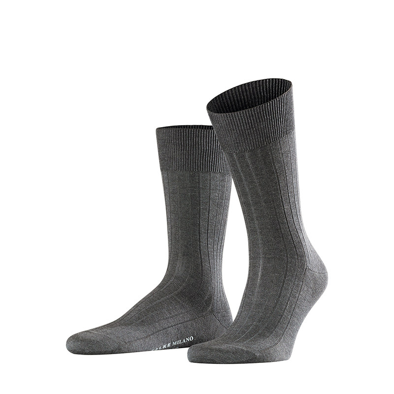 falke德国milano进口棉条罗纹男袜 falke短袜/打底袜/丝袜/美腿袜