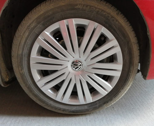 包邮 大众16款polo波罗轮毂盖轮盖 轮帽 轮胎罩 POLO铁钢圈罩15寸 - 图0