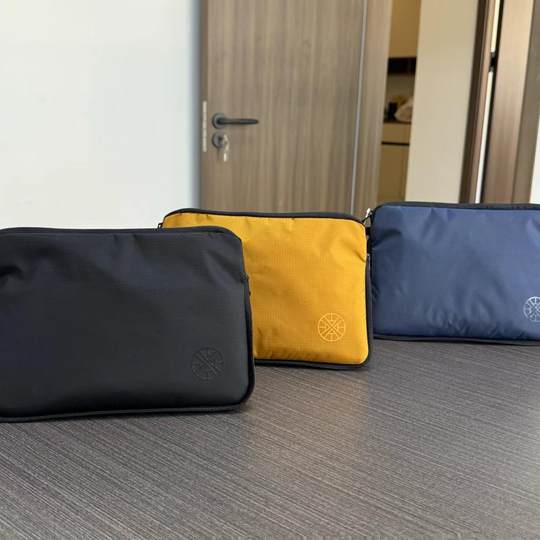 升级款190D尼龙收纳包便携手包男女洗漱包杂物包轻量抗撕裂防泼水