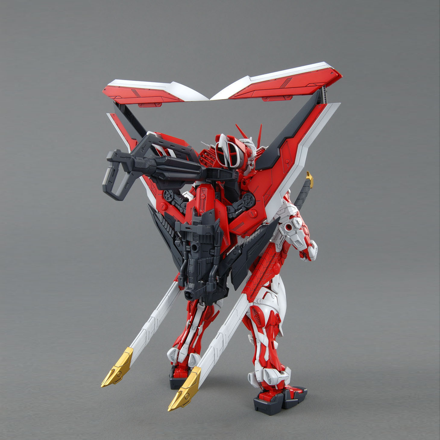 现货 万代 MG 129 红异端 改 Astray Red红迷茫红色异端改高达