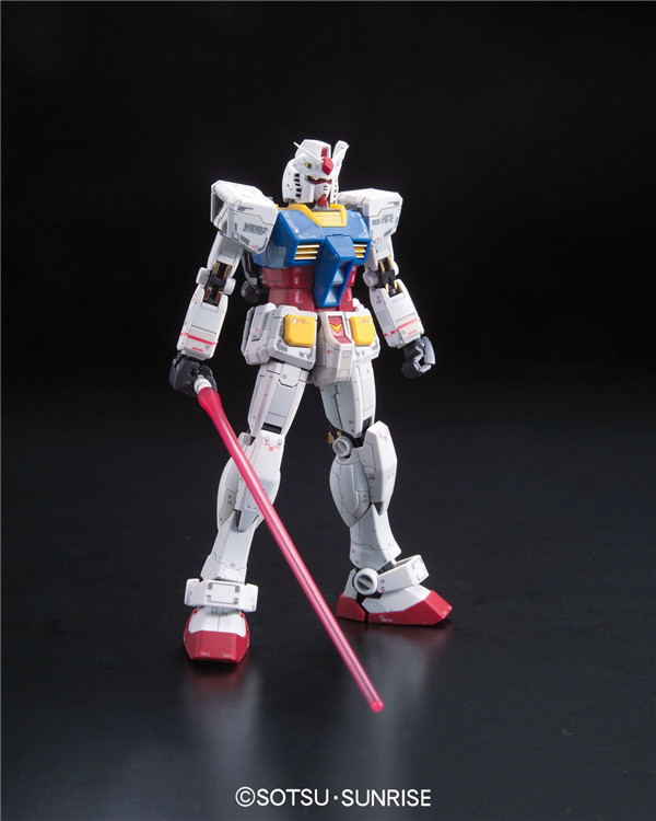 现货万代 RG 01 1/144 RX78 2高达元祖头号玩家高达拼装模型-图1