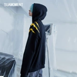 Трендовая толстовка с капюшоном в стиле хип-хоп, демисезонная парная одежда для влюбленных, оверсайз