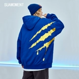 Толстовка с капюшоном, рубашка для отдыха для влюбленных, осенняя, этнический стиль