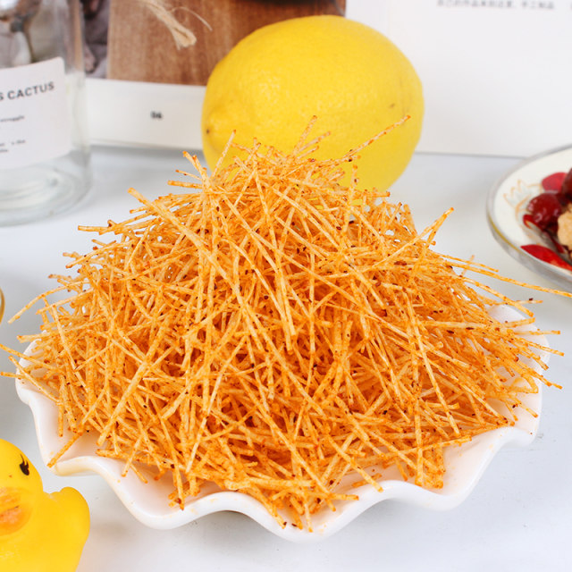 Hulusi spicy strips nostalgic snack food gluten