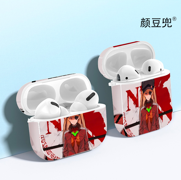 EVA明日香耳机套适用苹果airpod Pro软壳2/3三代保护套福音战士-图0