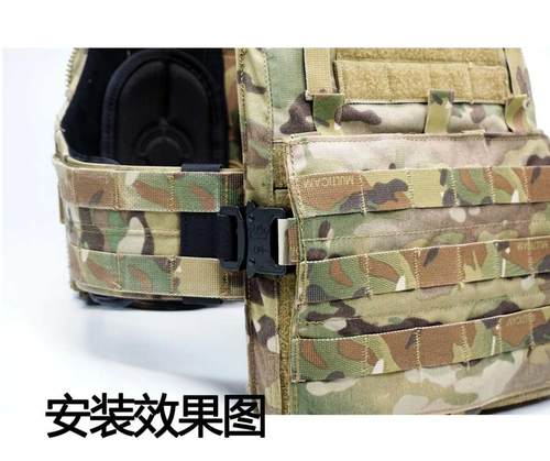 DMgear多毛 FCPC AVS FERRO战术背心专用眼镜蛇扣快拆改装件 快拆 - 图3