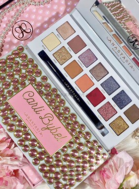 官授正品ANASTASIA BEVERLY HILLS/ABH  N Carli Bybel眼影盘超美