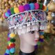 Sombreros, sombreros, accesorios de actuación de estilo étnico minoritario de Yunnan, trajes a juego de Yi y Miao, mujeres Hani