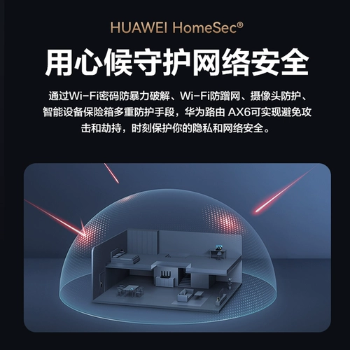 [SF Одиночная доставка: Huawei Wi -Fi6+маршрутизатор ax6 Gigabit Port 7200 м высокий скорость с двойным двойным 5G Wireless WiFi оптическое волокно с большим усилителем мощности