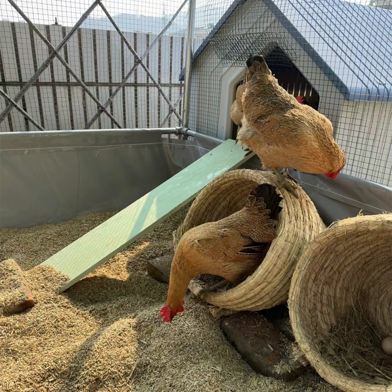 鸡窝下蛋窝草编母鸡过冬保暖稻草巢芦鹦鹉鸡窝搭建户外下蛋草窝 - 图0