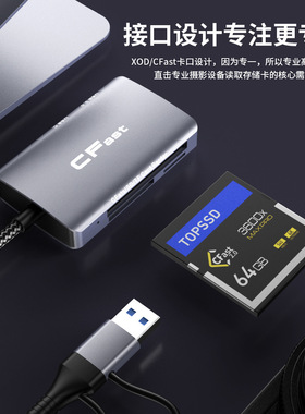 CFastType-C读卡器USB3.0高速