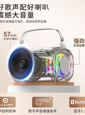T33蓝牙音响无线麦克风K歌便携