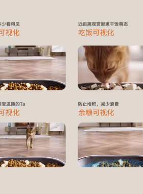 6L大容量智能AI猫狗喂食器