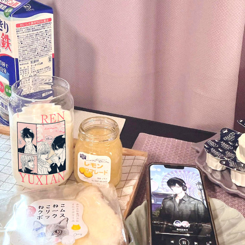 人鱼陷落周边玻璃杯大容量ins高颜值杯子牛奶果汁饮品学生创意杯 - 图2