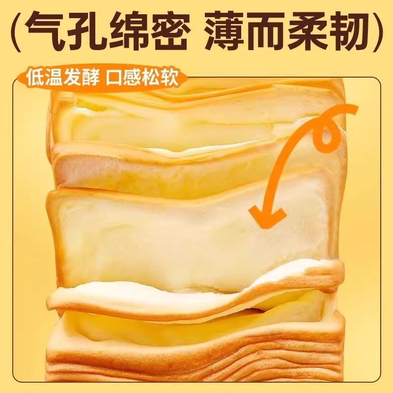牛乳千层吐司手撕面包营养早餐整箱批发健康充饥蛋糕休闲零食小吃,淘宝优惠券,粉丝福利购,淘宝优惠卷