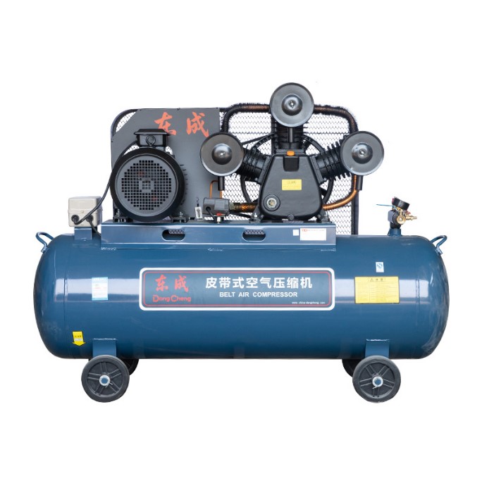 东成大型空压机Q1E-FF皮带式工业级汽修喷漆打气机气泵空气压缩