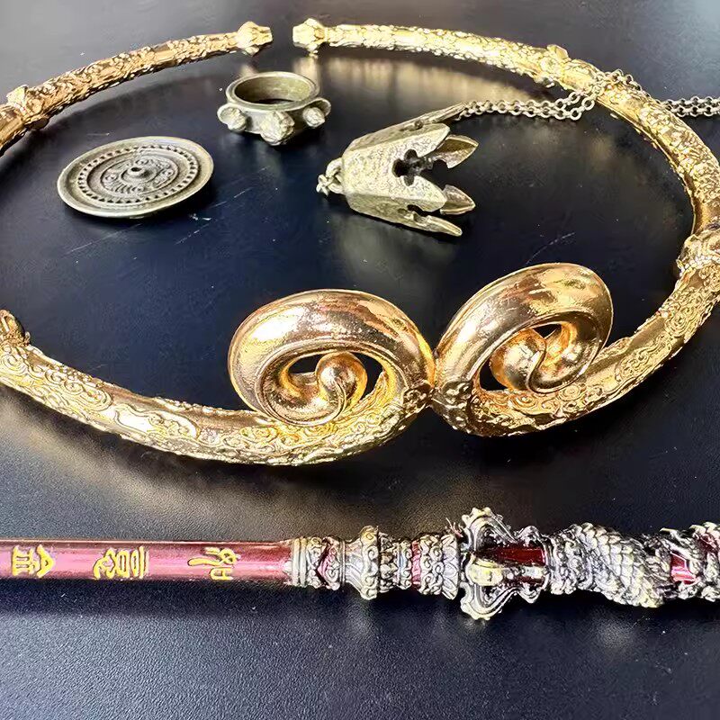 黑神话悟空金箍棒实体豪华版游戏周边手镯戒指潮玩紧箍收藏纪念品