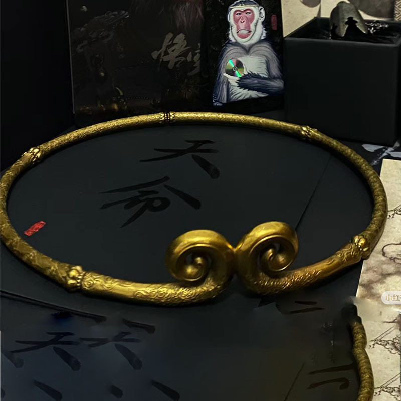 黑神话悟空金箍棒实体豪华版游戏周边手镯戒指潮玩紧箍收藏纪念品