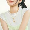 Chow Sang Sang gold stamen pendant for women, gift to mother