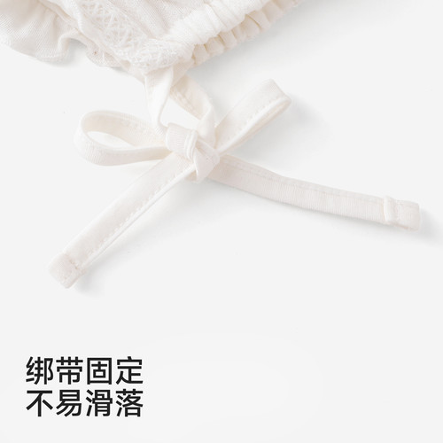 【商场同款】英氏婴儿帽子新生儿胎帽春夏圆帽贴面帽宝宝遮阳遮风 - 图2