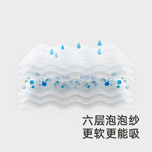 【商场同款】英氏婴儿口水肩纯棉抗菌三件装新款宝宝吃饭围脖 - 图0