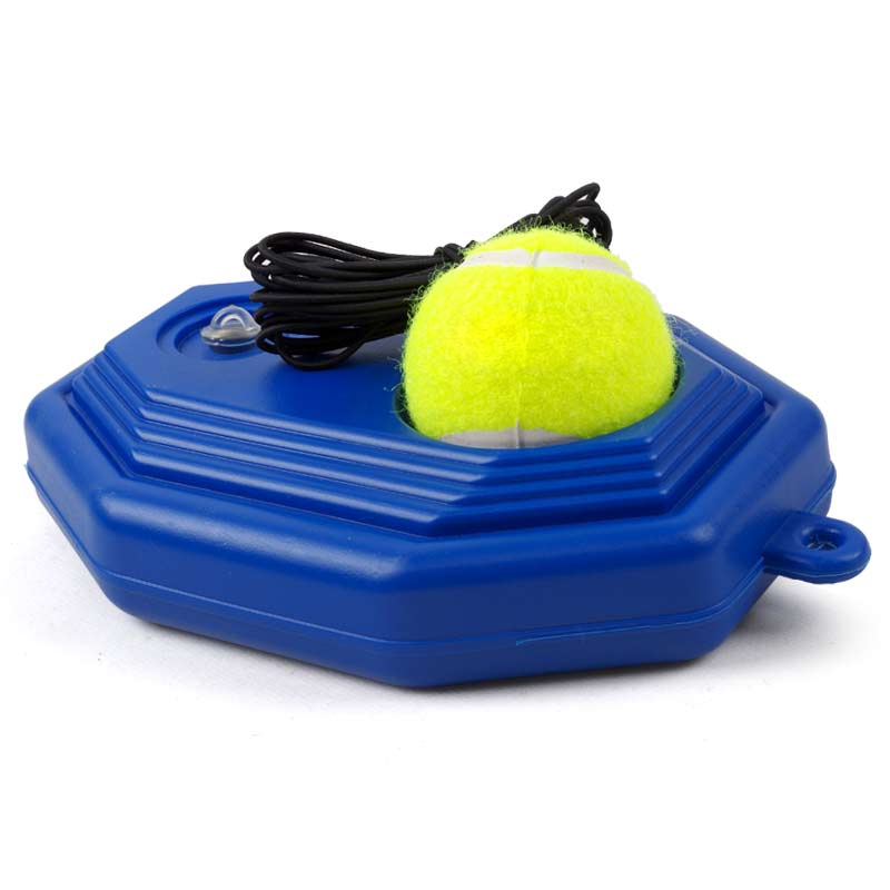 包邮送3个带线网球正品fy网球固定器单人网球训练底座网球练习器-图0