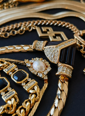 现货vintage中古项链Grosse