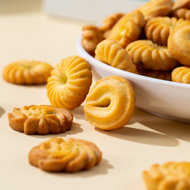 Milky cookies individually packaged
