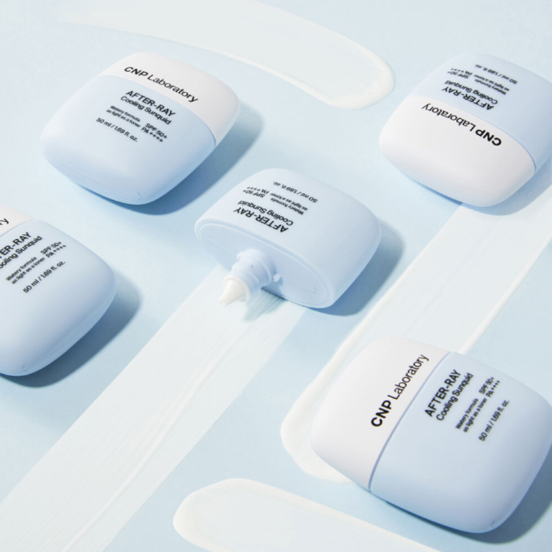 新品韩国CNP希恩派肌源焕研沁爽玻尿酸冷却防晒乳清爽不粘腻50ml - 图0