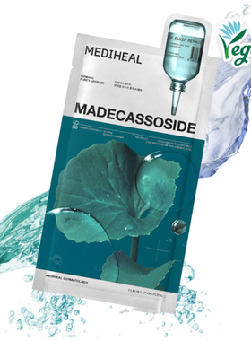 韩国美迪惠尔mediheal积雪草茶树维他命胶原蛋白舒缓补水保湿面膜