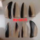 Natural black yak horns handmade customization professional guzheng nail grade exercise practice adult children large, medium and small trumpet