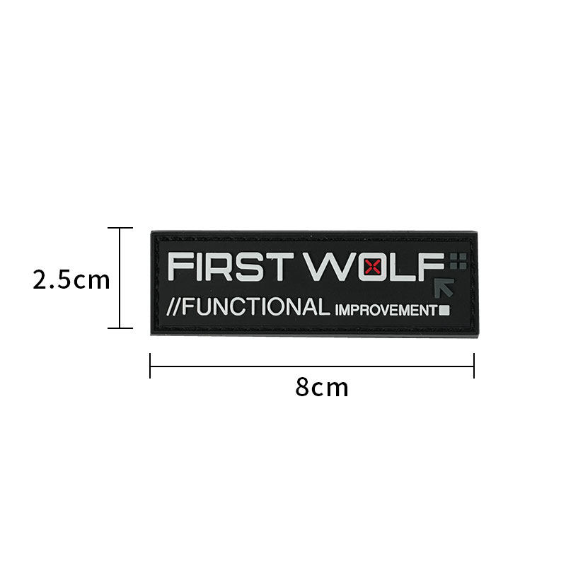 FIRST WOLF头狼工业机能品牌魔术贴背包贴臂章徽士气章,淘宝优惠券,粉丝福利购,淘宝优惠卷